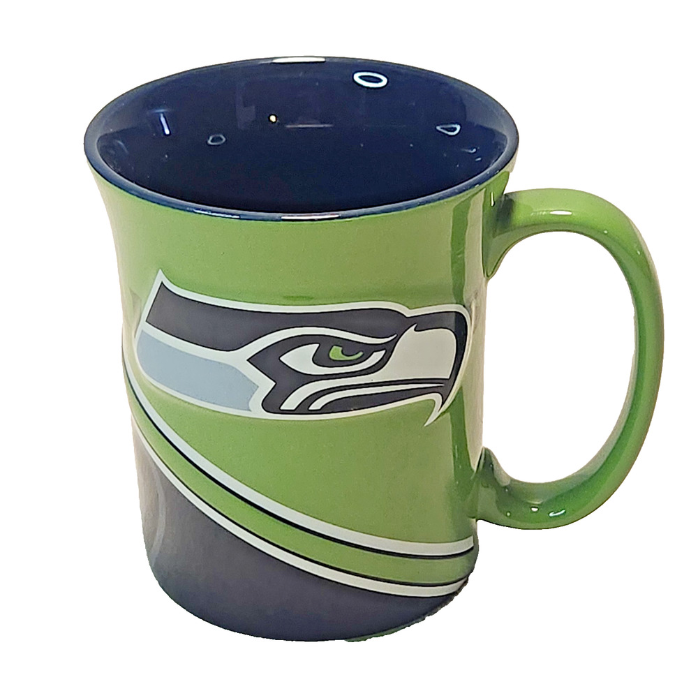 Seattle Seahawks Officially Licensed 2017 NFL Football Logo Teacup Coffee Mug